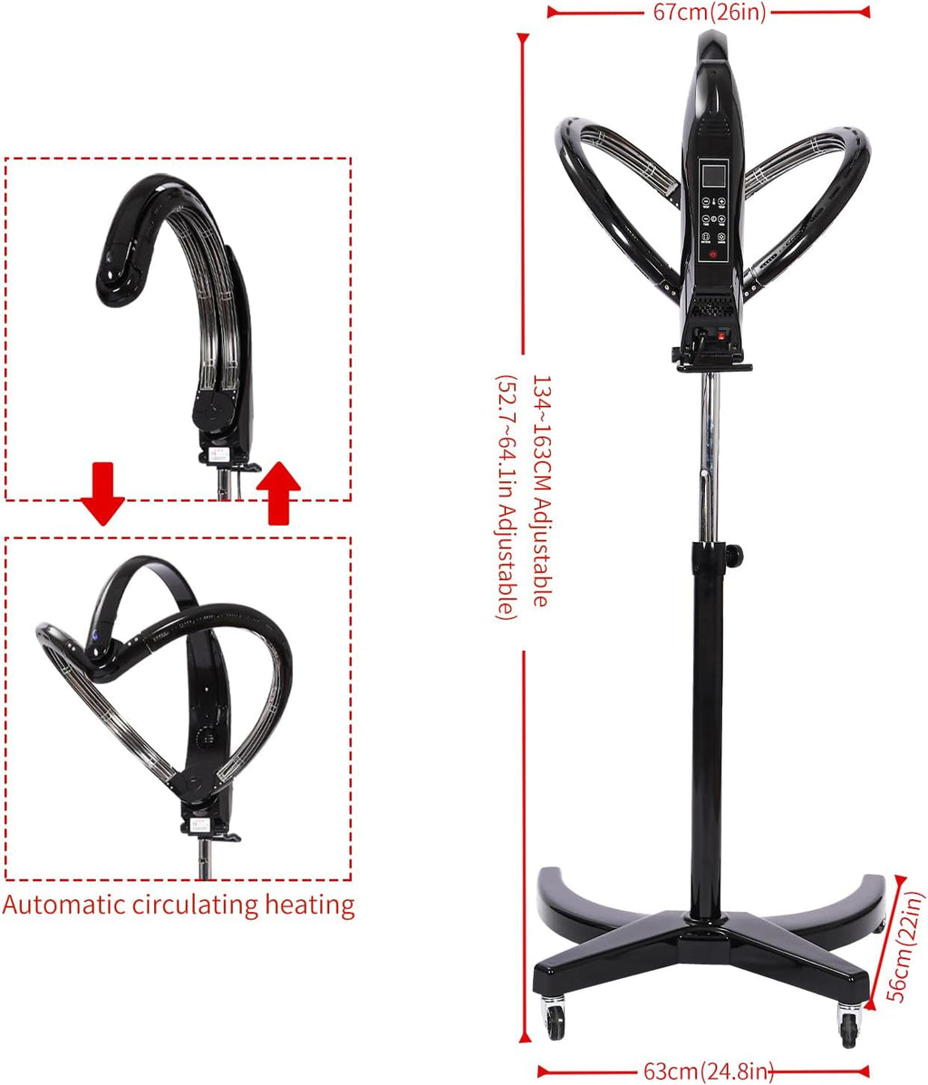 Salon Hair Processor, Freestanding Hair Color Treatment Equipment thumbnail