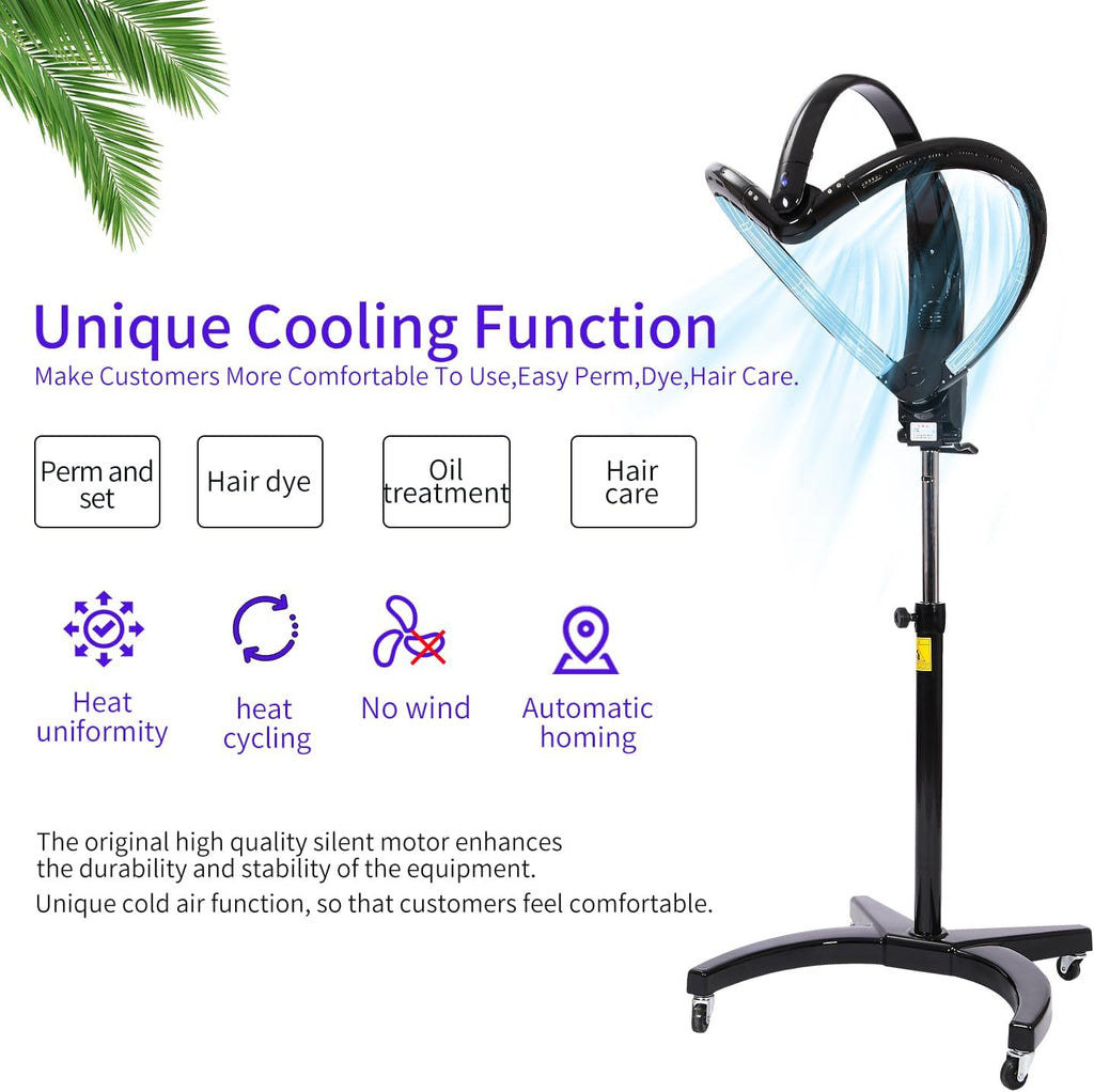 Salon Hair Processor, Freestanding Hair Color Treatment Equipment thumbnail