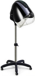 Professional Stand-up Hooded Hair Dryer,with smart Touch Control Panel | Laser hair growth cap and hair care support