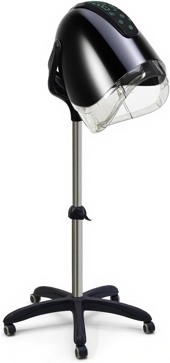 Professional Stand-up Hooded Hair Dryer,with smart Touch Control Panel