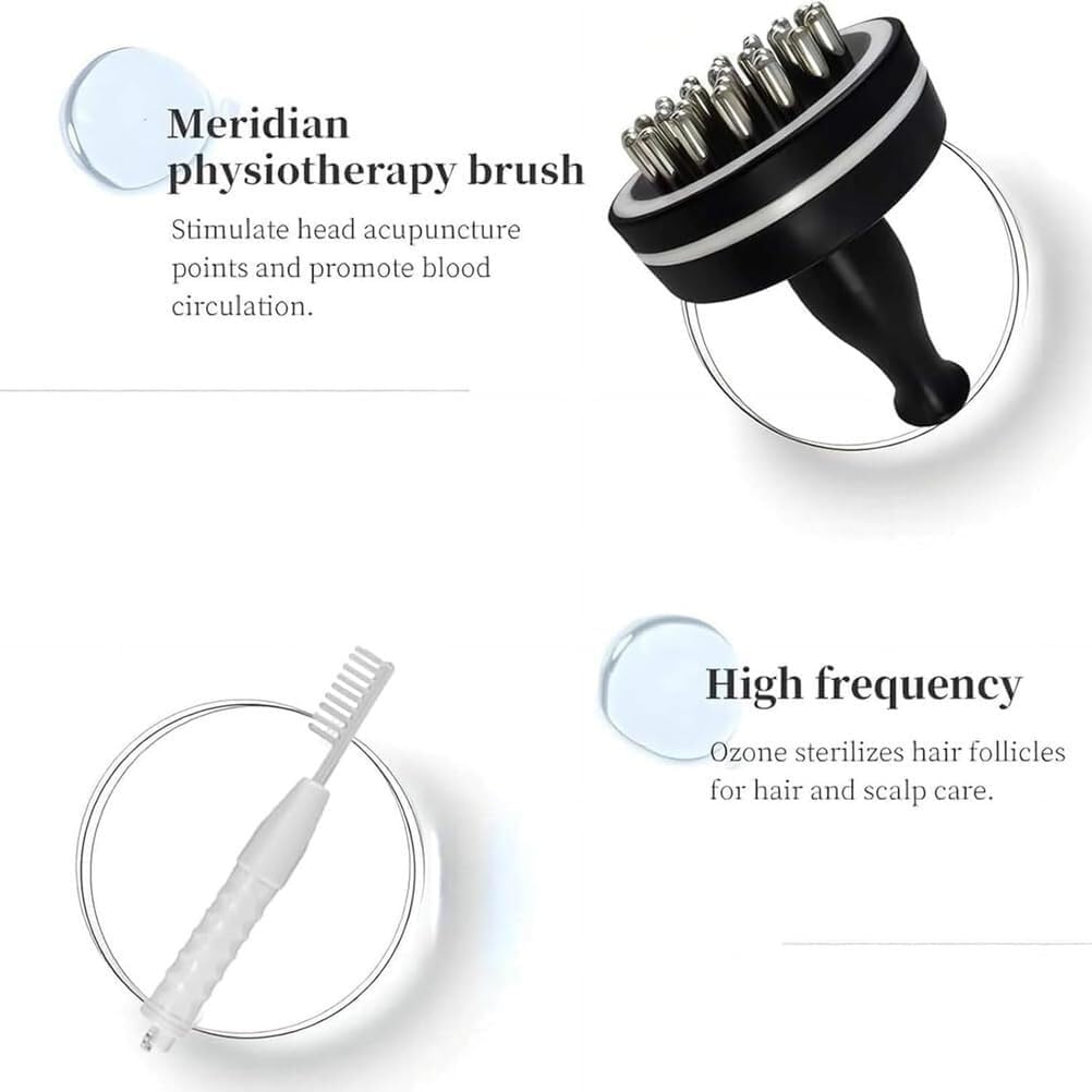 Skin Hair Analyzer, Scalp Massager with 7 Handles