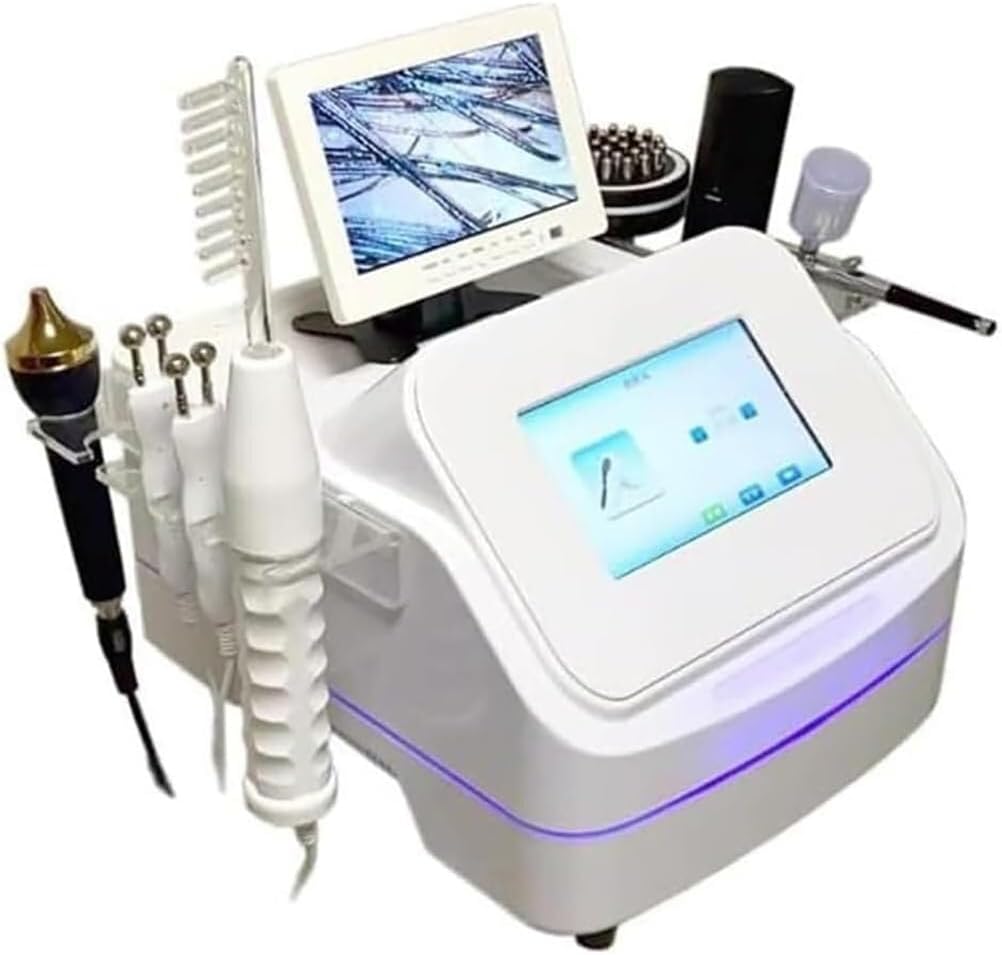 Skin Hair Analyzer, Scalp Massager with 7 Handles