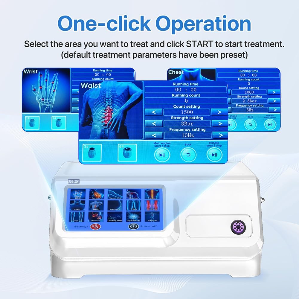 2026 Upgraded Shockwave Therapy Machine with FSA&amp;HSA