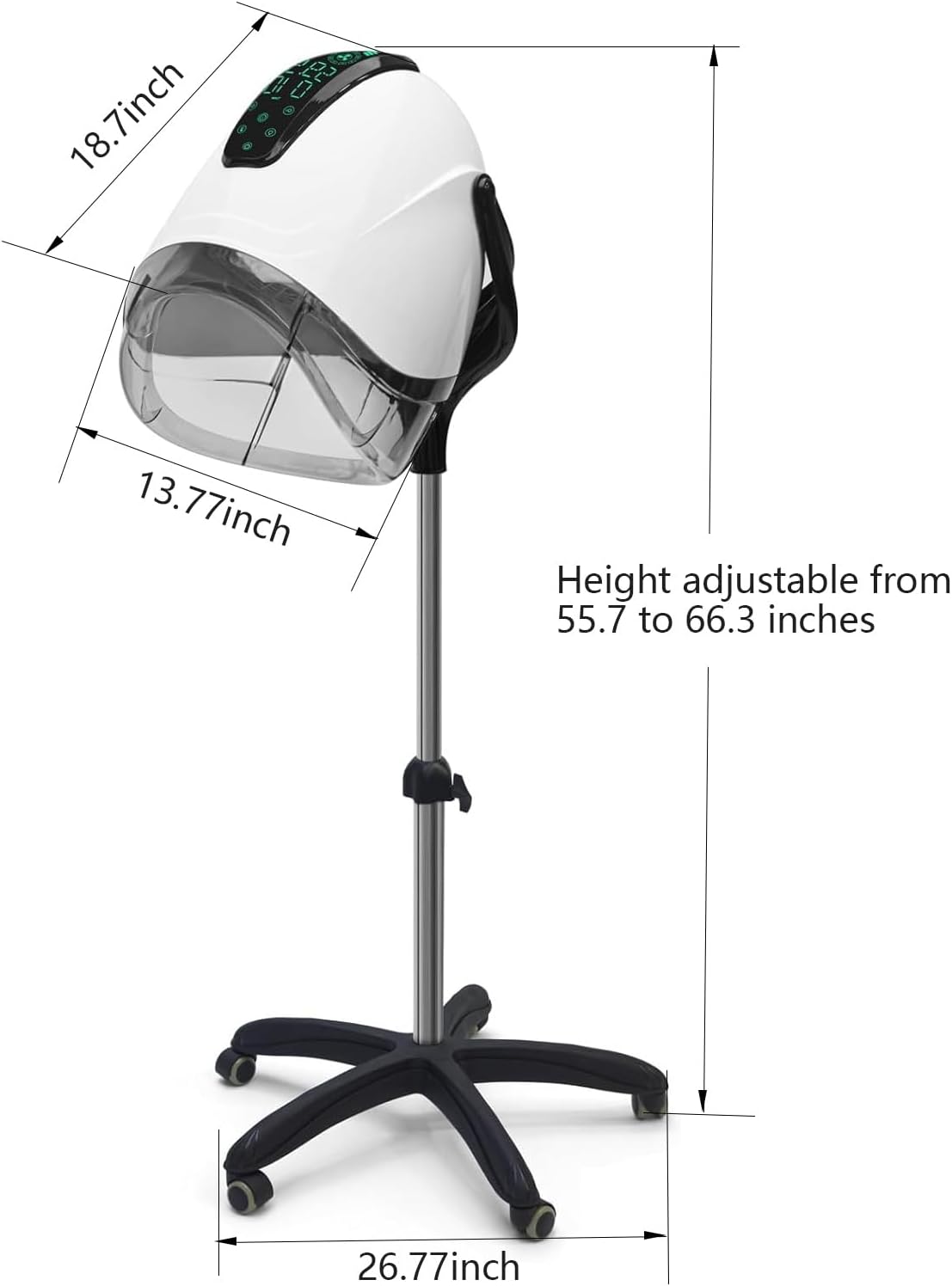 Stand-up Hooded Hair Dryer