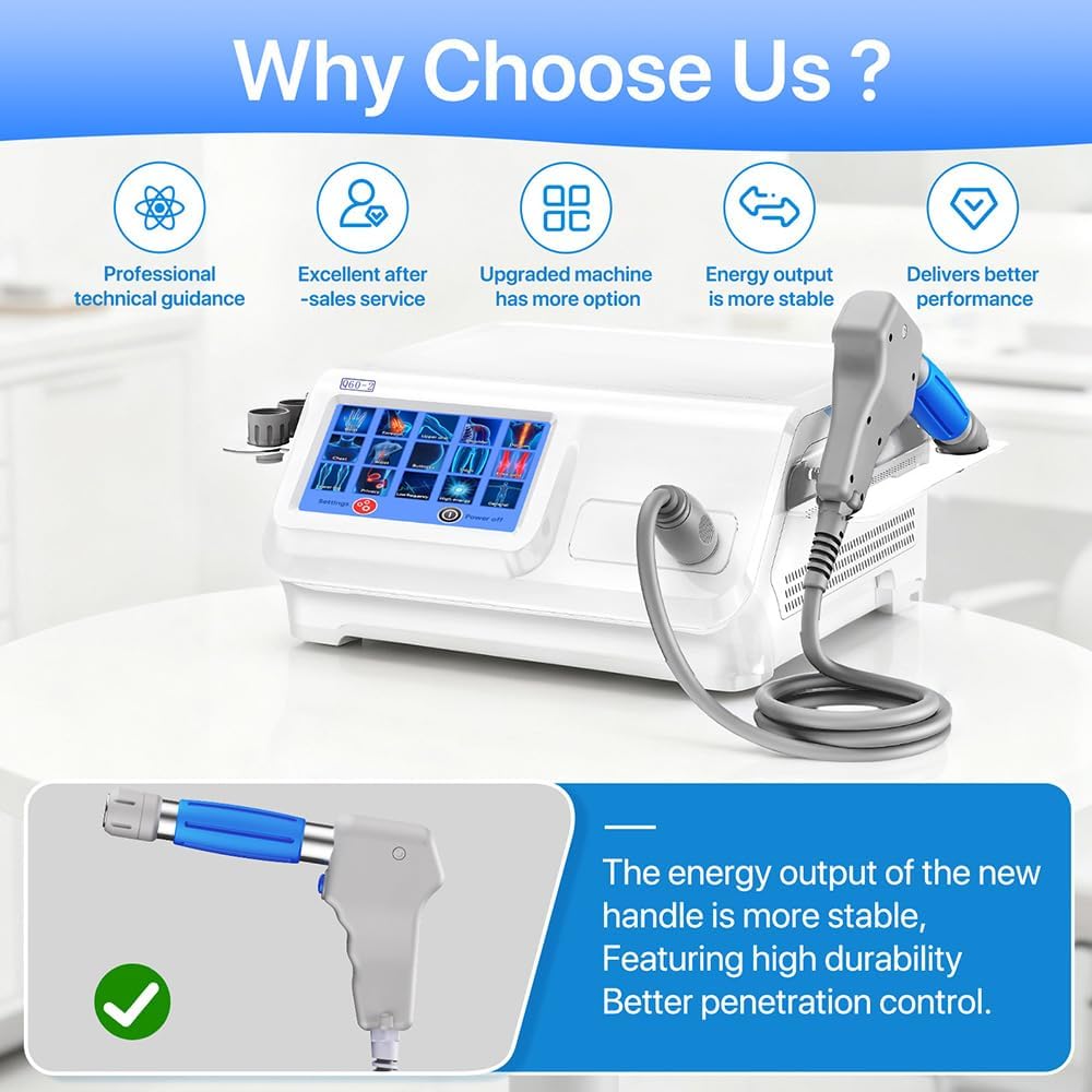 2026 Upgraded Shockwave Therapy Machine with FSA&amp;HSA thumbnail