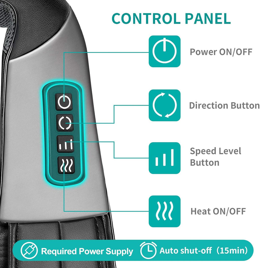  Back Massager with Soothing Heat