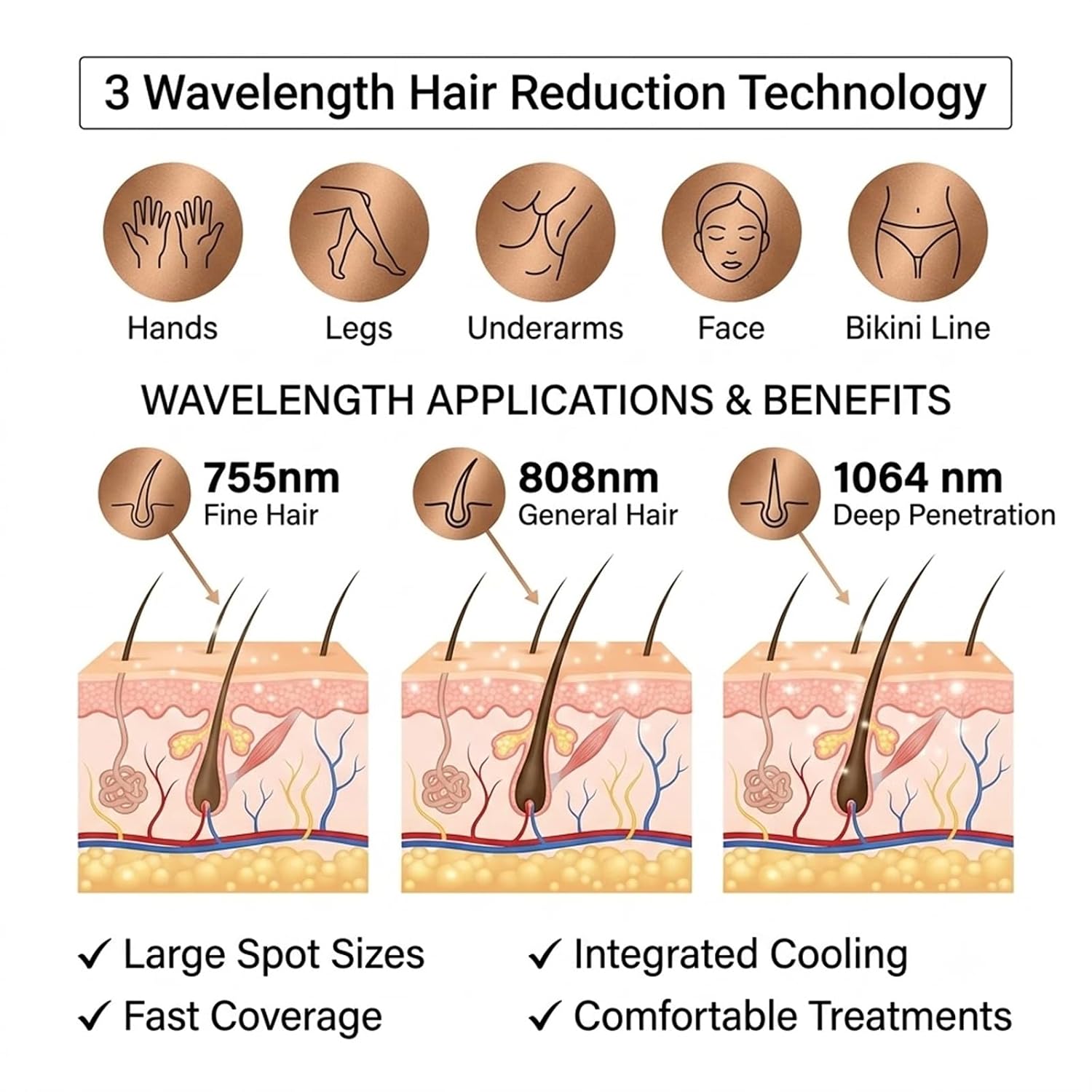 4 in 1 Professional Hair Removal Device