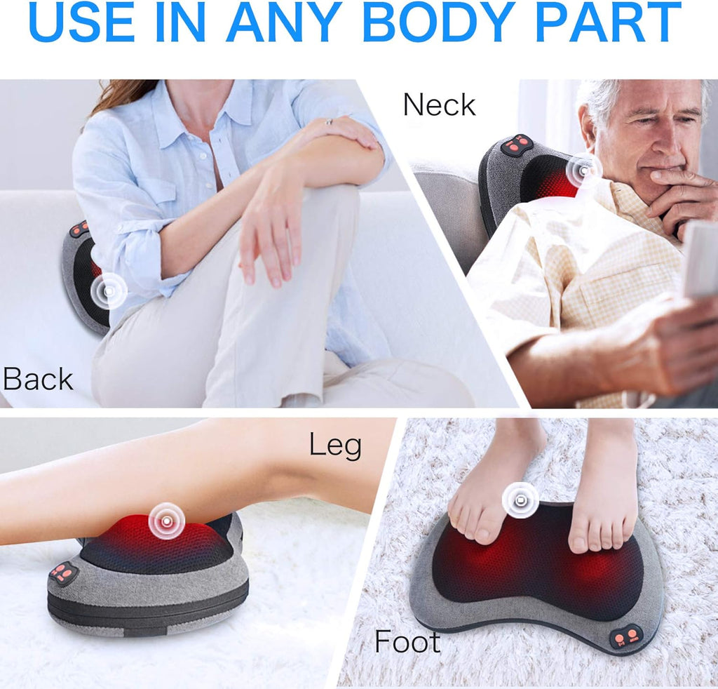 Shiatsu Back and Neck Massager with Heat