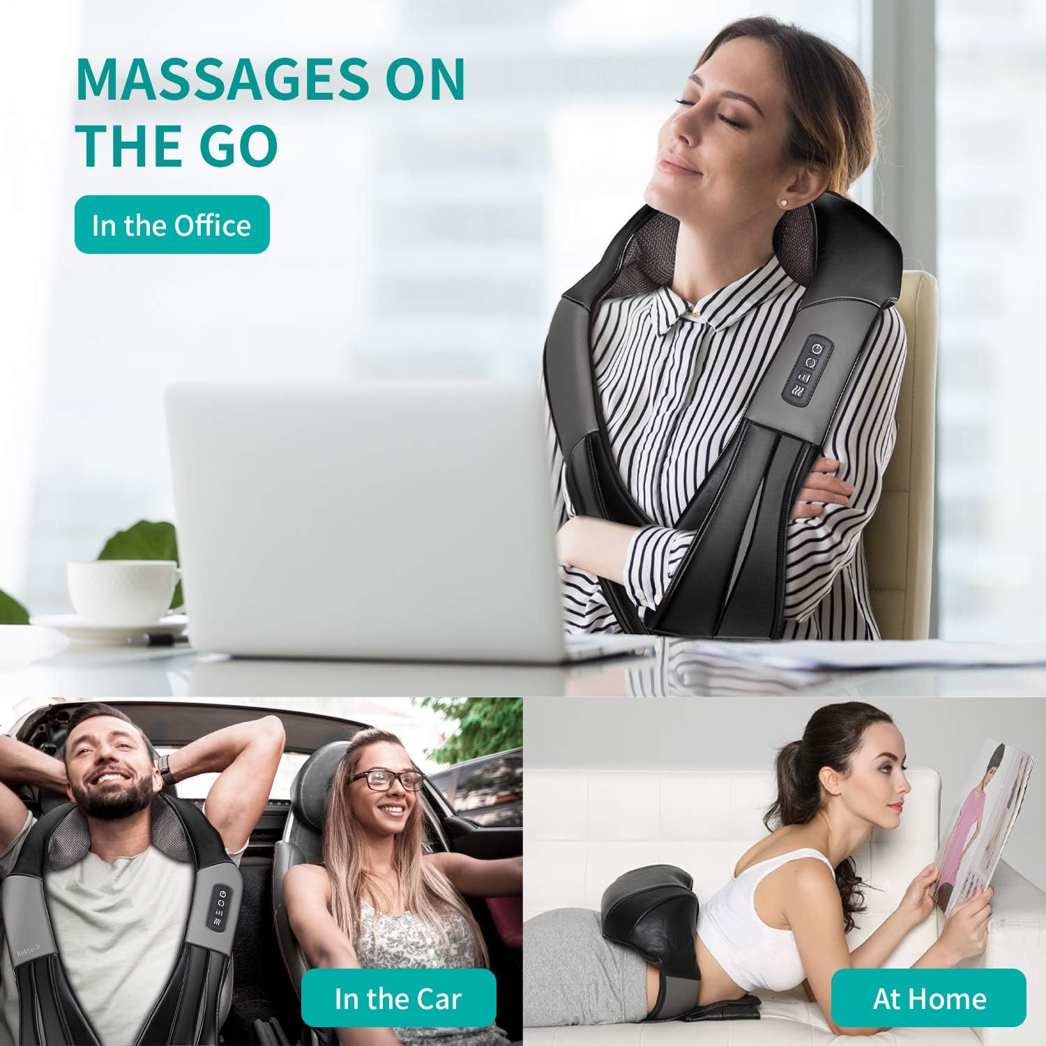  Back Massager with Soothing Heat