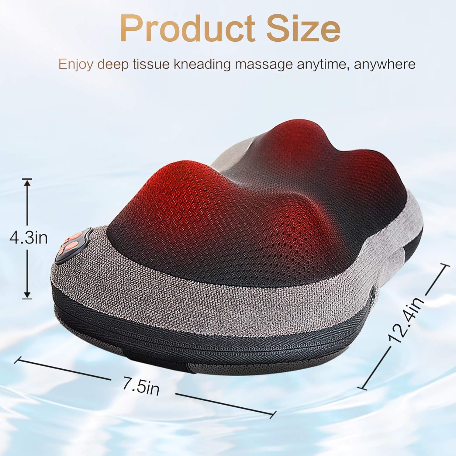 Shiatsu Back and Neck Massager with Heat