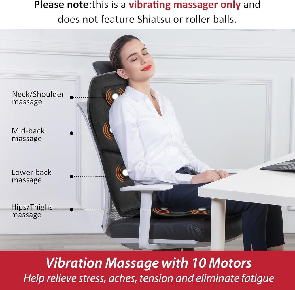 Massage Seat Cushion with Heat